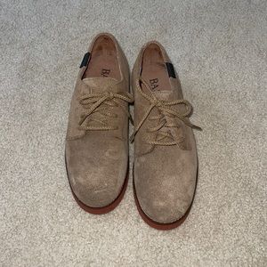 Bass Men’s Vintage Breck Suede Oxfords